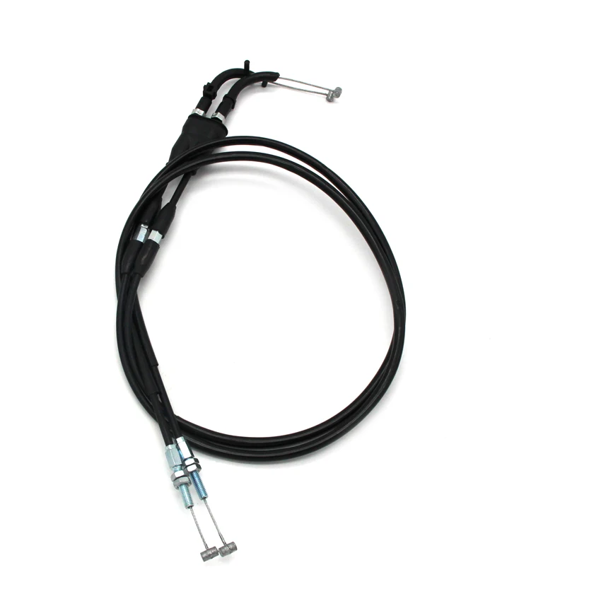 Motorcycle Throttle Line Clutch Cable Steel Wire Set For Kawasaki KL650 KLR650 2008-2018 54012-0184 Moto Accessories Lines Parts