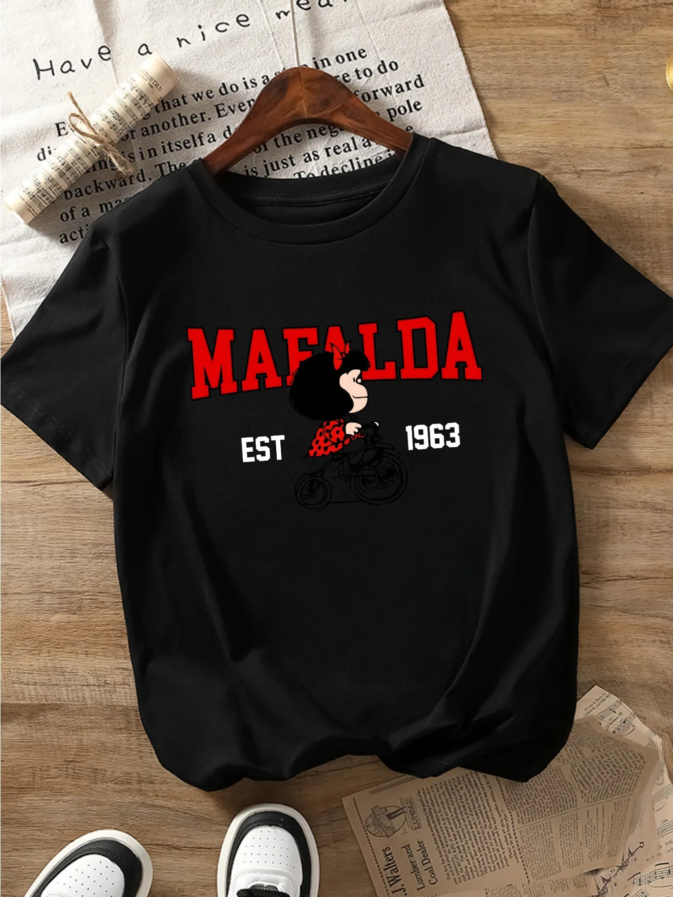 

Футболка Wilderness Orientation, маленькая версия, повседневные топы с графическими рукавами, модные спортивные футболки с круглым вырезом, женская спортивная одежда