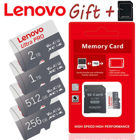 Lenovo 2TB 1TB High Speed Memory Card 2TB Flash Drives Metal Pendrive 512GB 256GB SD Card Waterproof Memoria Memory TF Cards