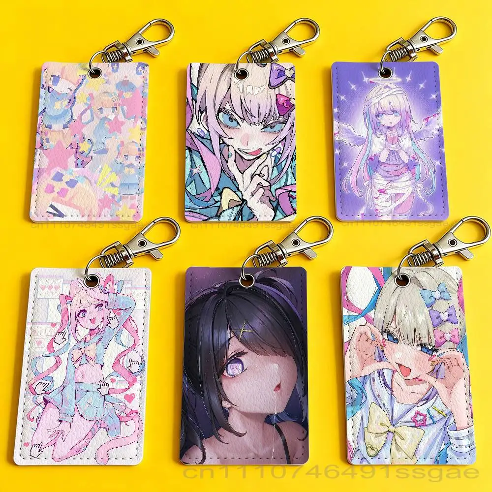 

Kangel N-Needy Streamer Overload Badge Holder Keychain For Bank Business Work Card Holder Student Card Protective Case Bus Card