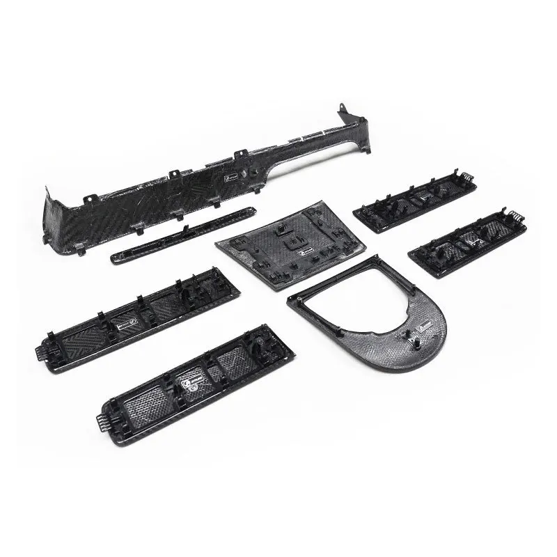 

Dry carbon fiber inner G500 G350 carbon fiber central control door panel modification and replacement