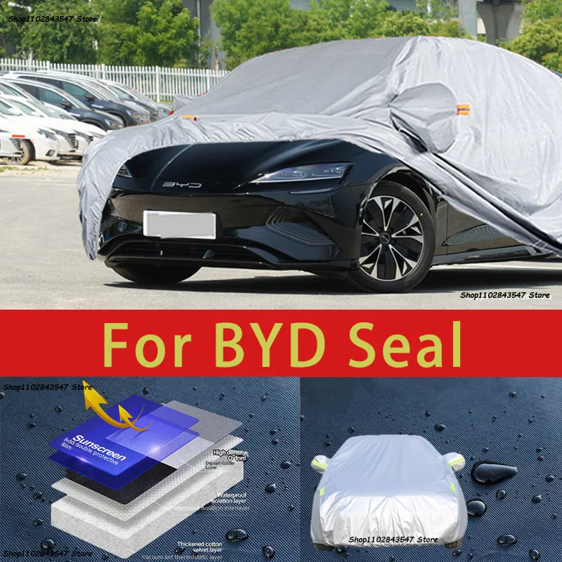 

For BYD Seal Car protective cover, sun protection, cooling protection, car clothing, car paint protection auto