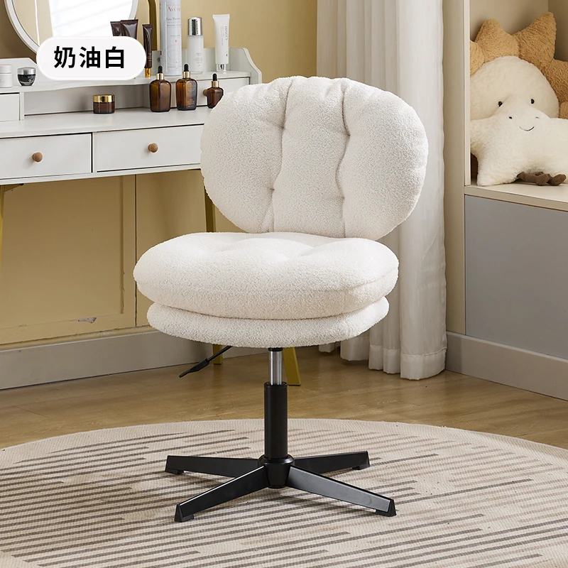 

Internet Celebrity Chair Makeup Stool Bedroom Light Luxury Dresser Chair Manicure Office Computer Silla Oficina Furniture