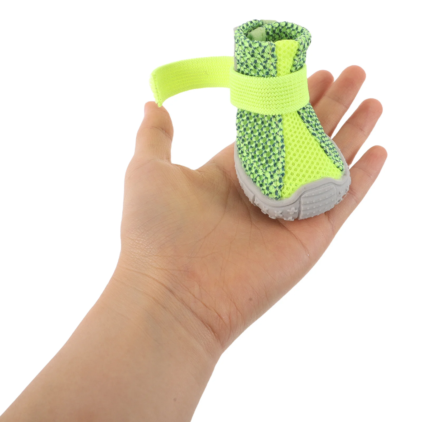 

4pcs Pet Footwear: Dog Shoes For Small Dogs Breathable Non-Slip All-Weather Outdoor Indoor Use Puppy Booties Walking Running