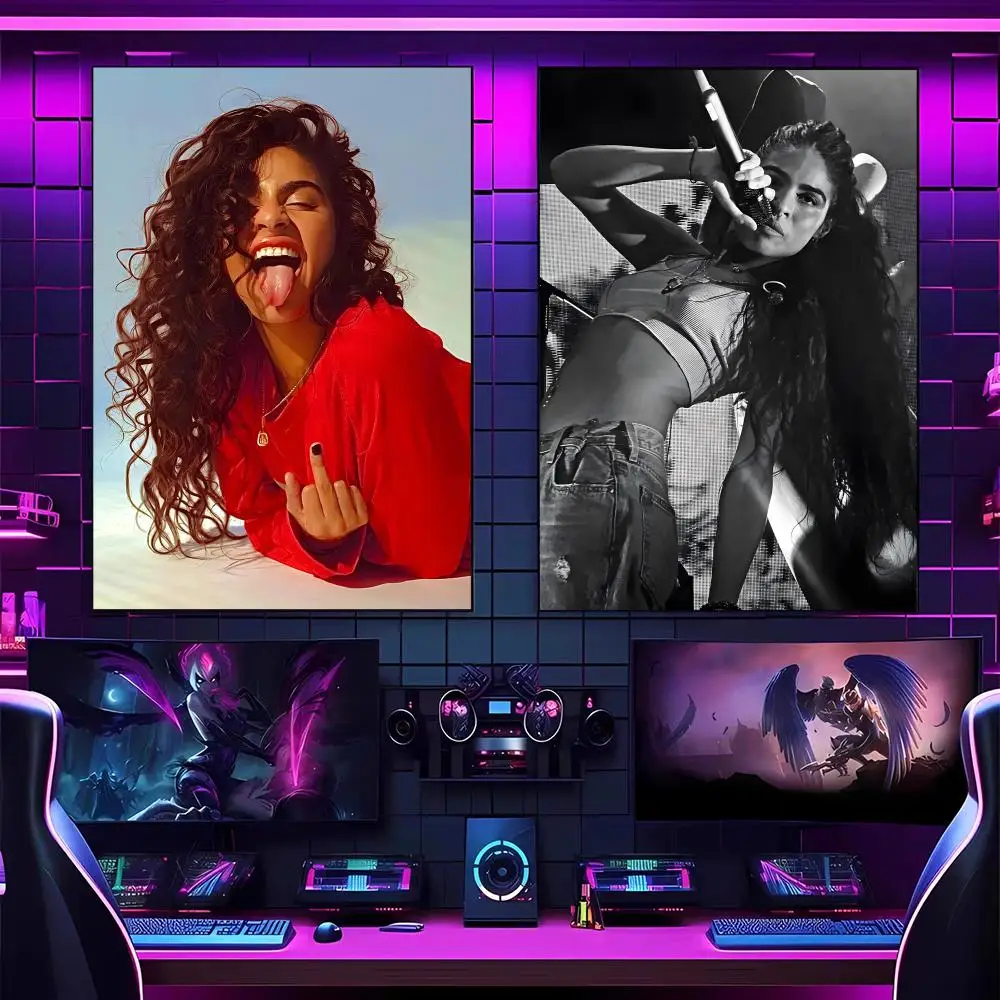 Popular Songstress J-Jessie Reyezs Poster Versatile HD Waterproof Wall Art Self-Adhesive Decor For Any Space Ideal Gift