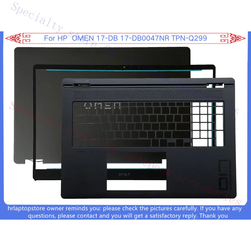 r-brand-new-suitable-for-hp-omen-17-db0047nr-tpn-q299-lcd-back-cover-bezel-palm-rest