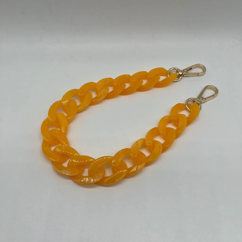 Lanyard Acrylic Chain Premium Keychain Acrylic Strap Acrylic Eyeglass Chain Leopard Print Resin Bag Strap Replacement For Phone
