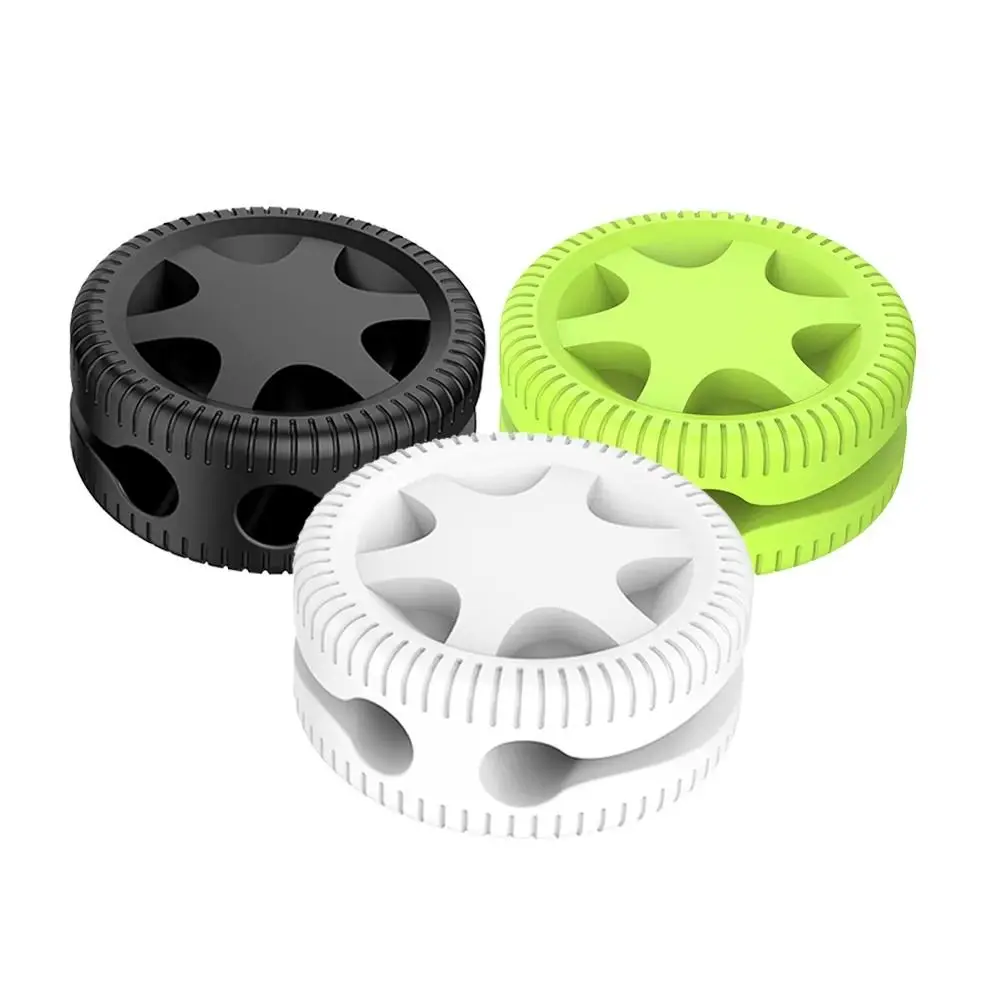 

6Pcs Silicone Cable Organizer Winder Flexible Self-adhesive Desktop Management Wire Holder Fixed Charging Line USB Cable Clips