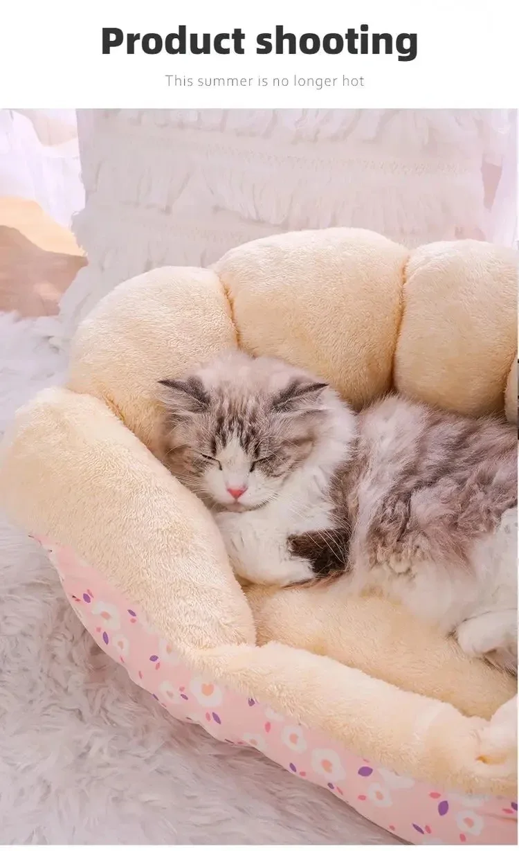 Katzenbett, Winter, warm, Heimtierbedarf, Korb, Häuser, Zubehör, alle Accessoires, Hundematte, Kissen, Kätzchen, Dinge, Welpenwaren, Betten, Haus – Detail 5