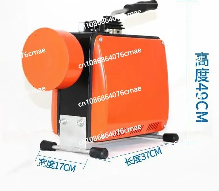 GQ-150 Electric Pipe Dredge Machine Professional Household Sewer Tool Automatic Toilet Floor Drain Dredge