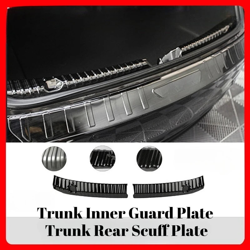 

For Tesla Model 3 Highland Trunk Inner Guard Plate Trunk Sill Plate and Rear Protective Plate Automotive Protective Accessories