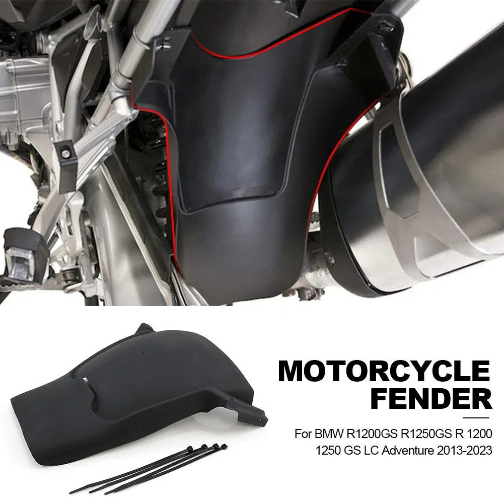 

Rear Wheel Mudsling Inner Fender Mudguard Extension Splash Guard For BMW R1200GS R1250GS R 1200 1250 GS LC Adventure 2013-2023