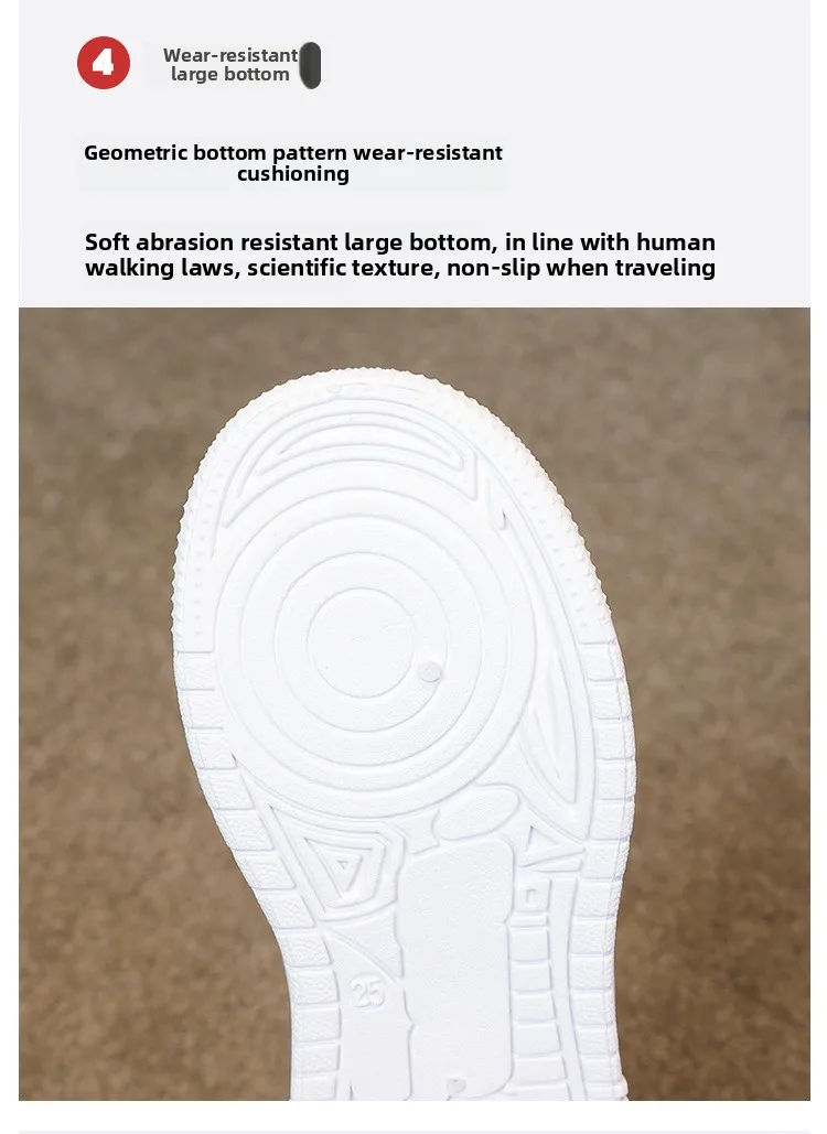 2026 Herbst Kinder Barfußschuhe mit breiter Zehenbox für Jungen und Mädchen – Minimalistische Sneaker aus leichtem Kunstleder mit Klettverschluss – Detail 10