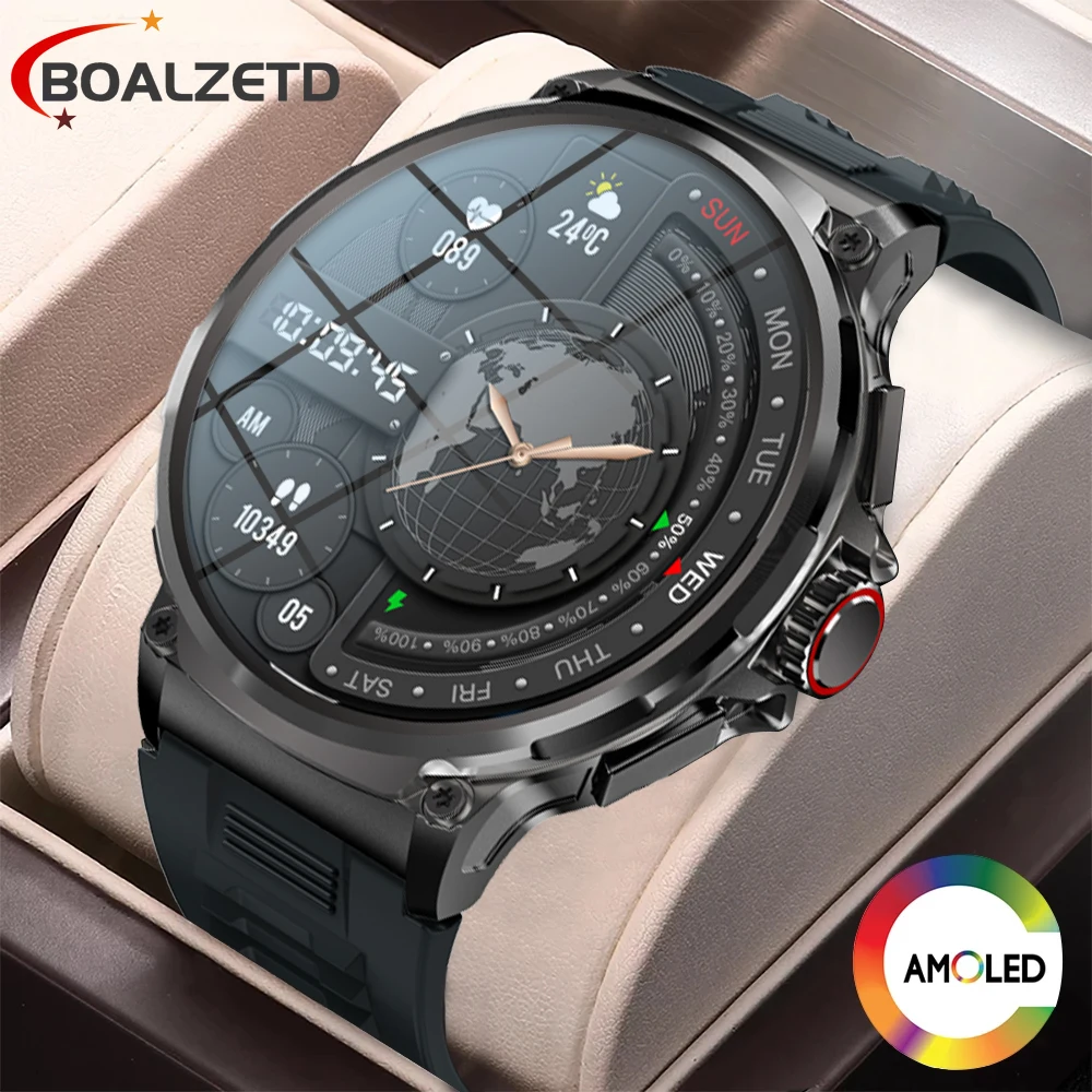 

2025New V69 Smartwatch for Men - 1.85" Ultra HD Display, 710mAh Large Battery, 400+ Watch Faces, Compatible with Android & iOs