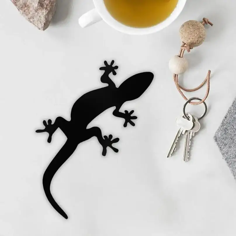 1 Pcs New Kitchen Wall Door Metal Hook Key Hanger Cat Tail Monkey Shaped Decor Holder Clothes Storage Rack Seamless Hook Tool