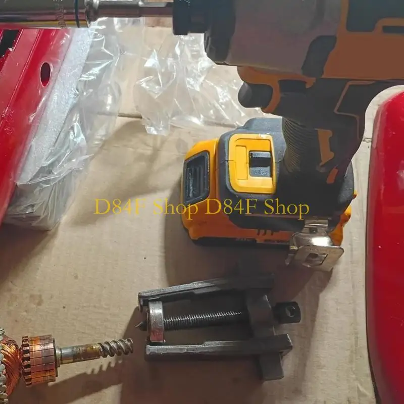 D84F Compact 2 Jaw Puller Tool for Efficient Removal of Bearing and Mechanical Parts Heavy Duty Steel Construction Mini Size