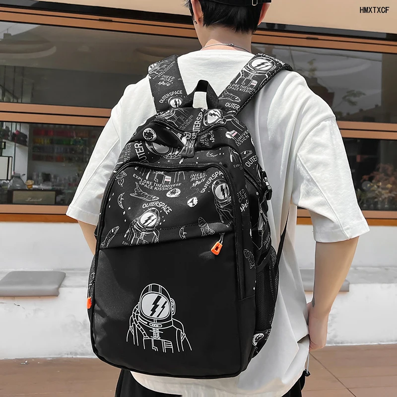 

Fashion Big Student Backpack NEW Badge Rucksack Girls School Bag High Capacity Women Backpack Female Cute Leisure Travel Mochila