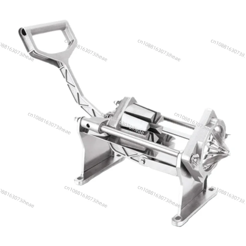 Commercial Manual Potato Cutter Potato Chipper French Fry Cutter FC201 Stainless Steel Ordinary Product 41*16*29CM One