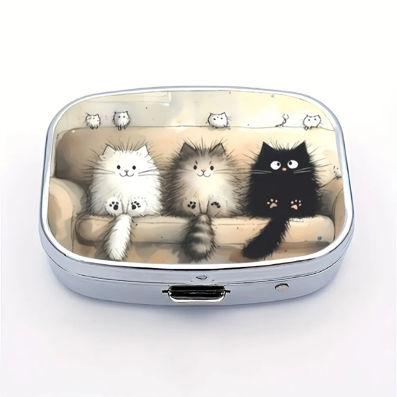 1-Piece Decorative Pill Box, Designed with a 
