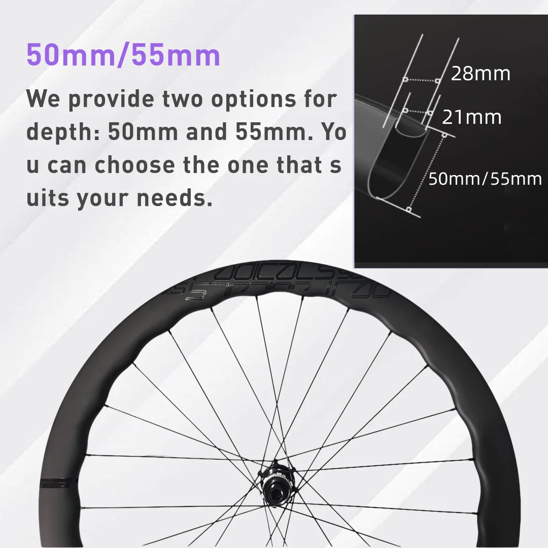 ADX Carbon Wheels Disc Brake 700c Carbon Rim Ceramic Bearing Center Lock/6 Bolt Road Bike Wheelset Quality Road Racing Wheelset