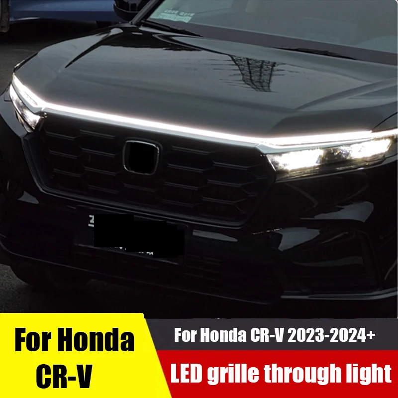 

For Honda CR-V 2023-2024+ grille through light, daytime running light, dynamic hood light modification