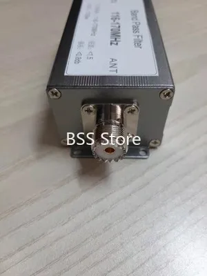 Band Pass Filter M Female BPF 116-170MHz Anti-interference High Selectivity Increase Communication Quality Module Sensor