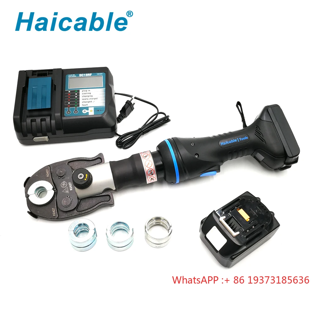 

EP-1332K High Quality Stainless Steel Pipe Crimp Tool Hose Clamp 180 Degree Rotatable Head Crimper