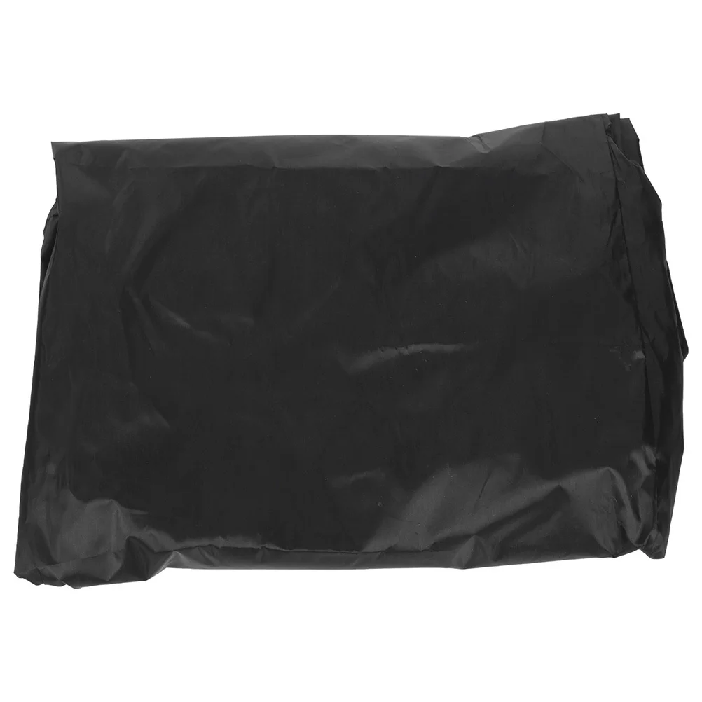 Durable Lawn Tractor Cover with Double Waterproof Coating Silver Anti-Uv Protection Foldable Design Bottom Buckle for Rainproof