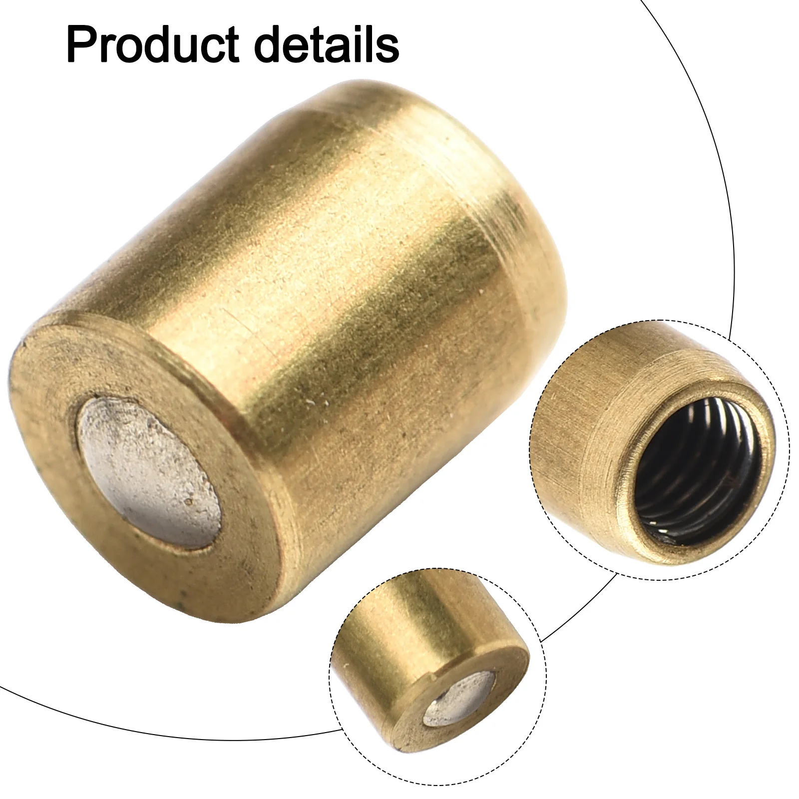 

Brass Oil Cup Cover Grease Nipple Not Easy To Shift Smooth Operation Sturdy And Practical Mechanical Maintenance