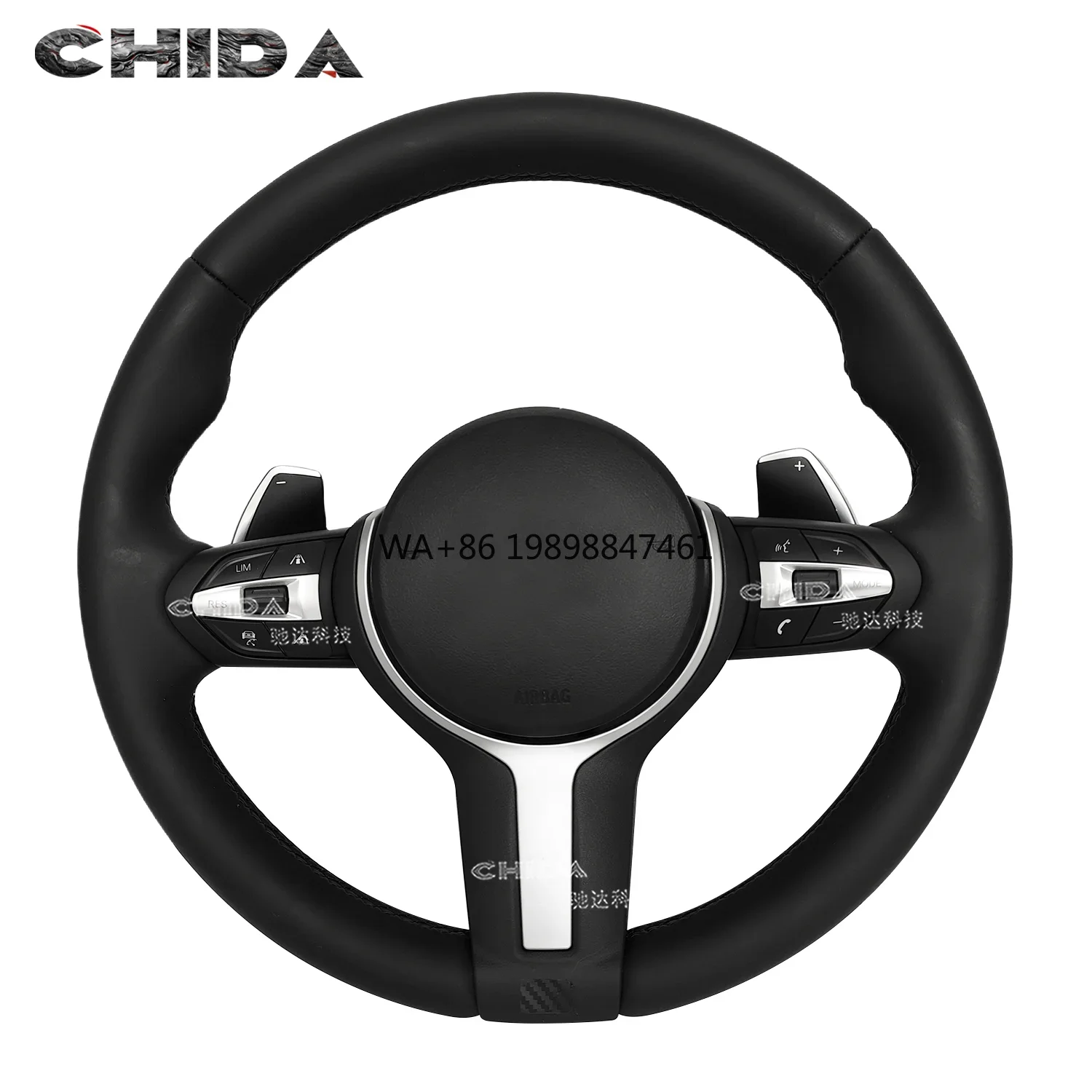

Full Leather Steering Wheel F02 F32 F15 F20 F30 F80 F10 F11 F16 F25 F39 X1 X2 X3 X4 X5 X6 M5 M4 M3 1 3 5 Series Sport TT