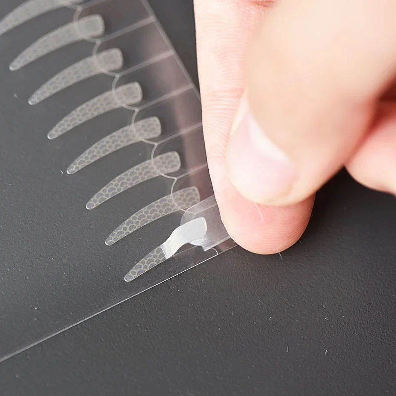 3/5/10 ورقة أشرطة الجفن ملصقات غير مرئية مزدوجة أضعاف جفن لصق ذاتية اللصق شريط عين طبيعي أدوات مكياج S M L