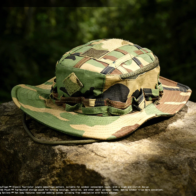 Taktischer Tarnmuster-Fischerh – Boonie Hat Tactical Bewertung und Preis