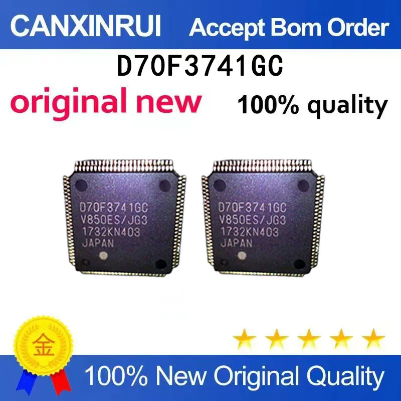 (5pcs-100pcs）D70F3741GC UPD70F3741GC QFP brand new original