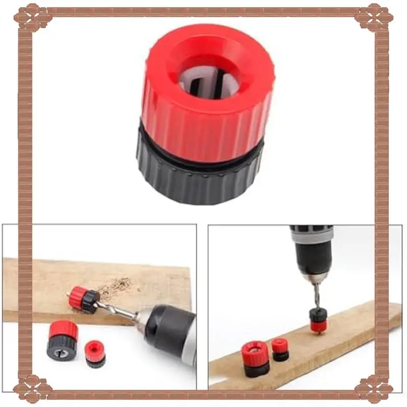 24-uurs levering kunststof boorgeleiderstopper 8-13 mm verstelbare boordiepte stopkraagset (5 stuks) voor houtbewerking doe-het-zelf-project