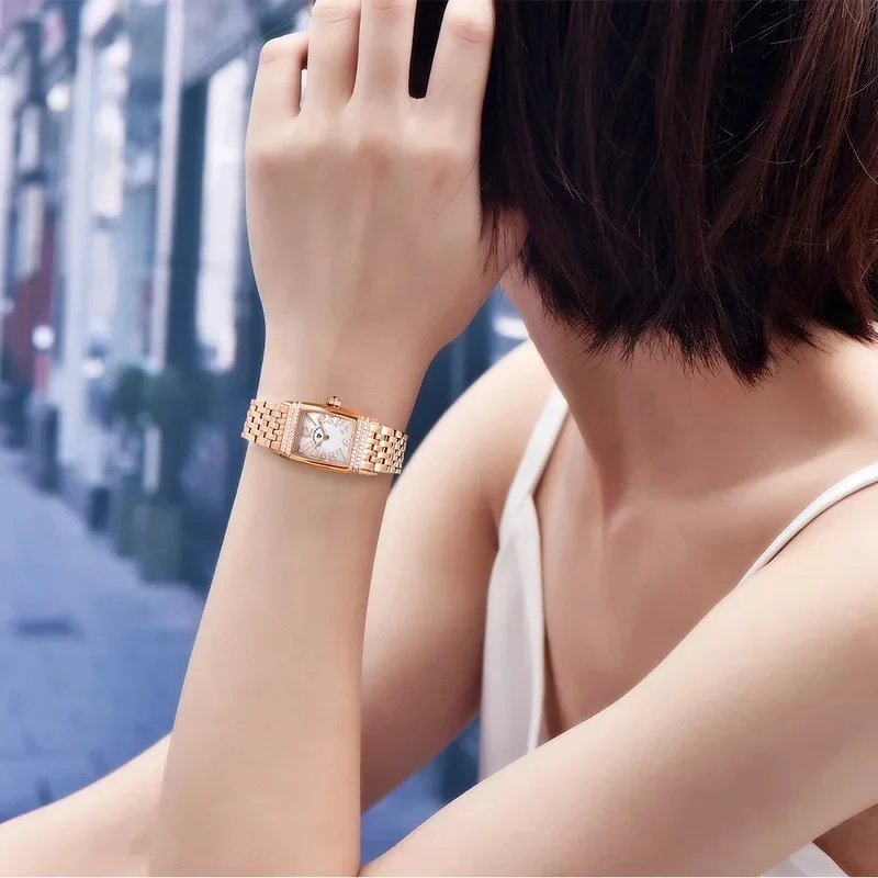 PAGANI DESIGN Luxury Fashion Women's Quartz Watch Swiss Ronda Movt Sapphire Stainless Steel Waterproof Clock Gift For Woman view 5