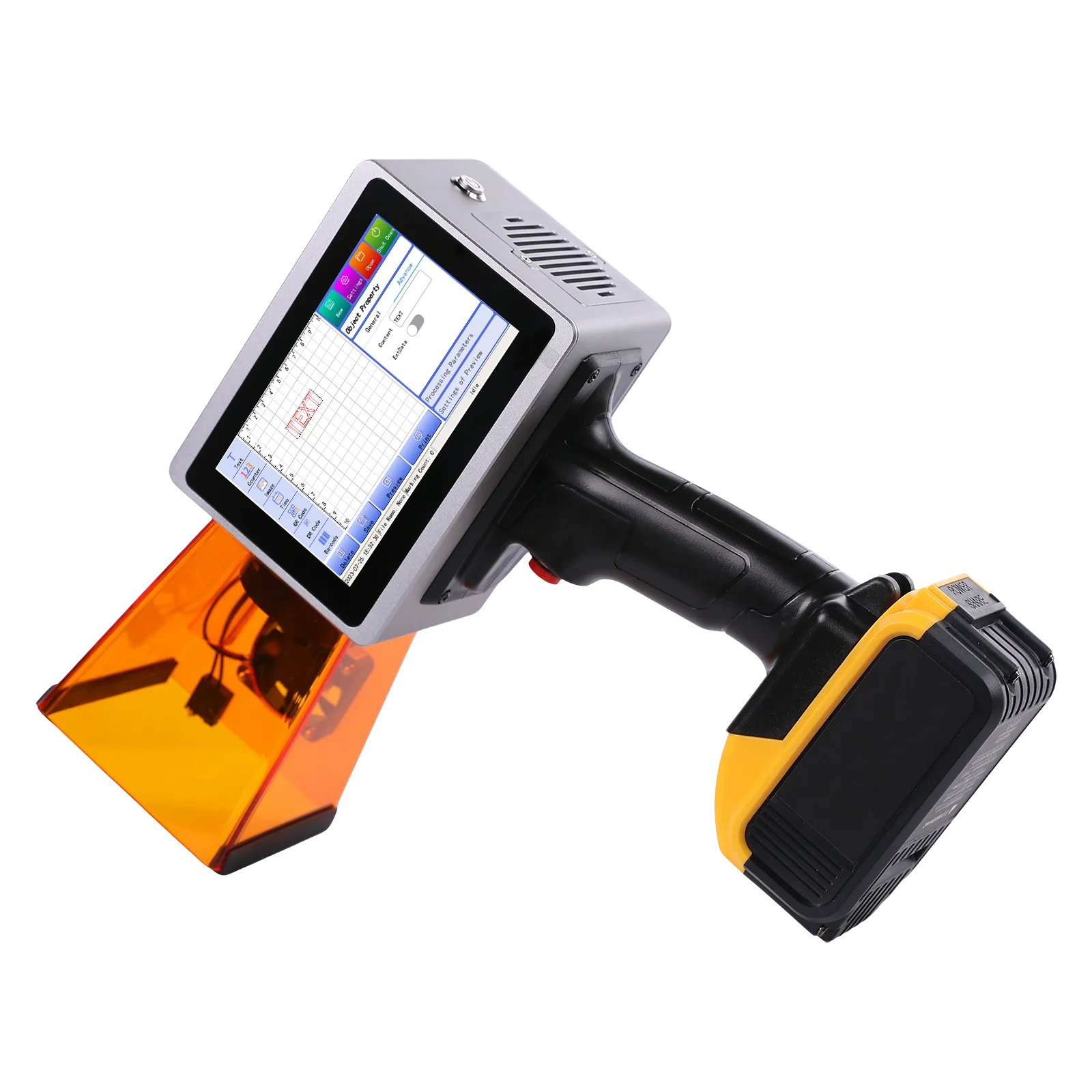 Industrial Laser Printing Machine - High Precision Handheld 10W Laser Engraver