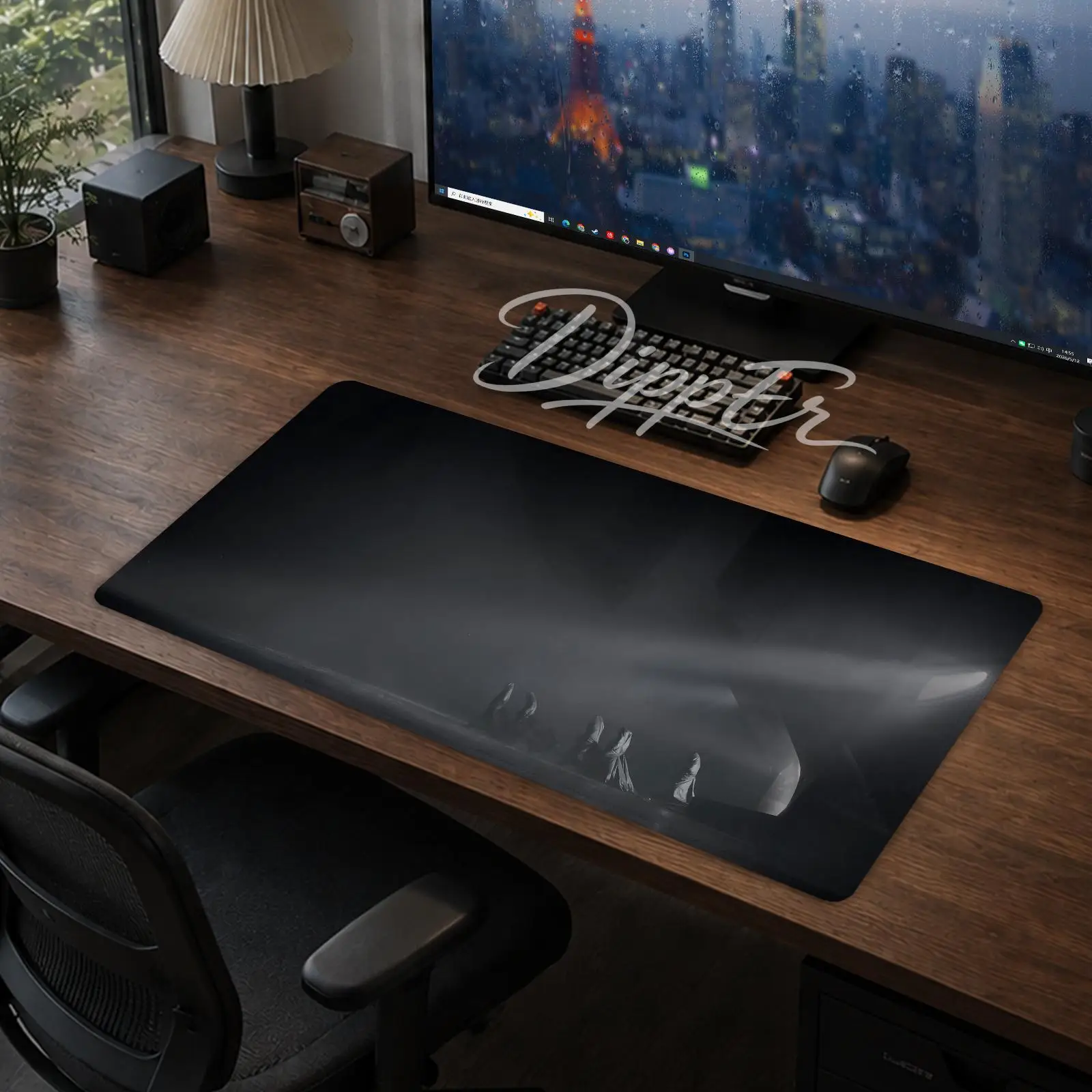 

A-Dune Mouse Pad Office Large Desk Mat Gaming Mousepad Rubber Bottom Non-Slip Cushion 900X400
