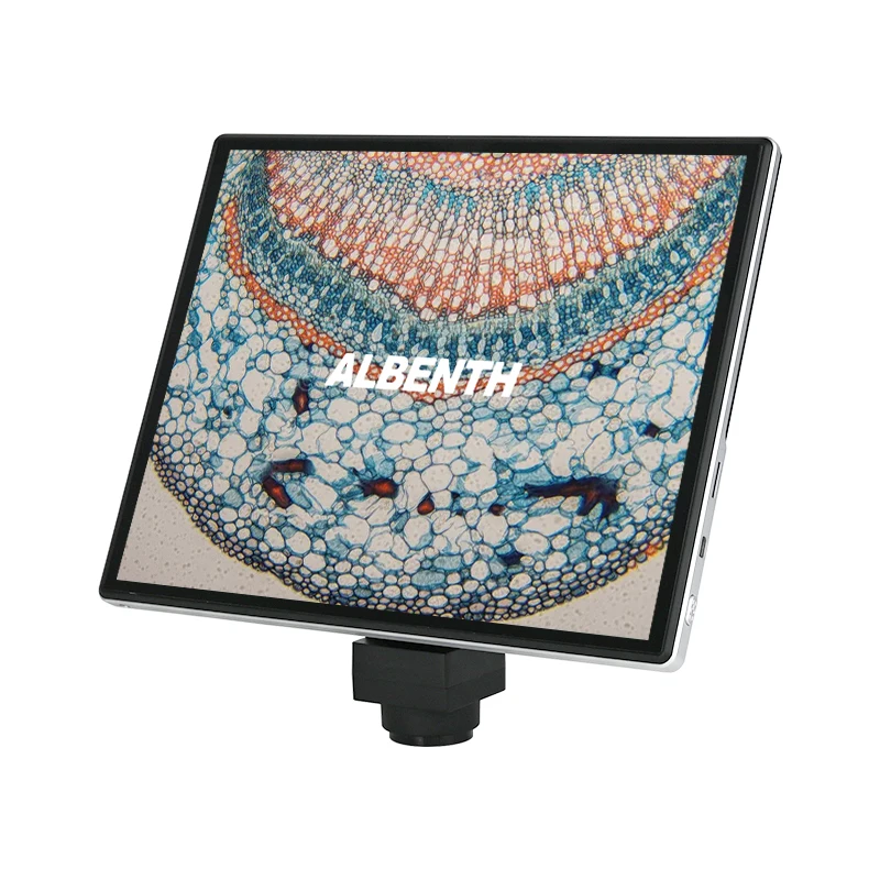 

Albenth 9.7 Inch 5.0MP 1080P 1/2.5" CMOS HDMI USB2.0 Integrated LCD Screen Microscope Camera Built-In Android System