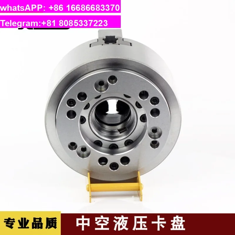 1PCS suitable for all-steel hollow hydraulic chuck 5 inch 6 inch 8 inch 10 12  hydraulic chuck, hydraulic three claws