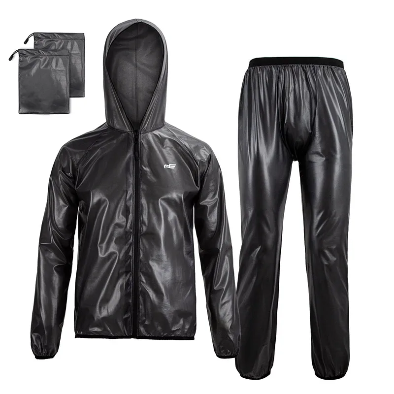 PLAYEAGLE Golf Motorcycle Cycling Rain coat  Waterproof  Foldable Women Men Camping  Rainwear Suit