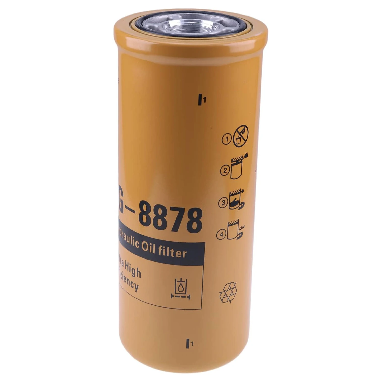 Hydraulic Oil Filter Element 1G-8878 HF6553 RE47317 32/909200 P164378 ，Compatible For CAT Excavator
