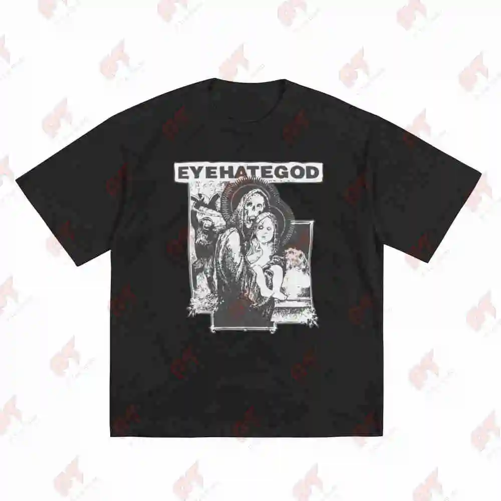 Eyehategod Vintage Sludge Metal Band Stoner Rock Short Sleeve Tee 100% Cotton T-Shirt