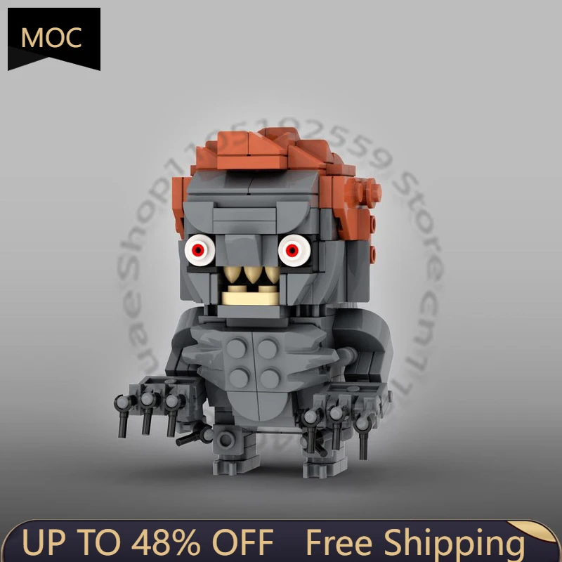 461 PCS Minifigure Scale monster MOC Customize Modular Building Block Creative Design Educational DIY Boys Toy Christmas Gift