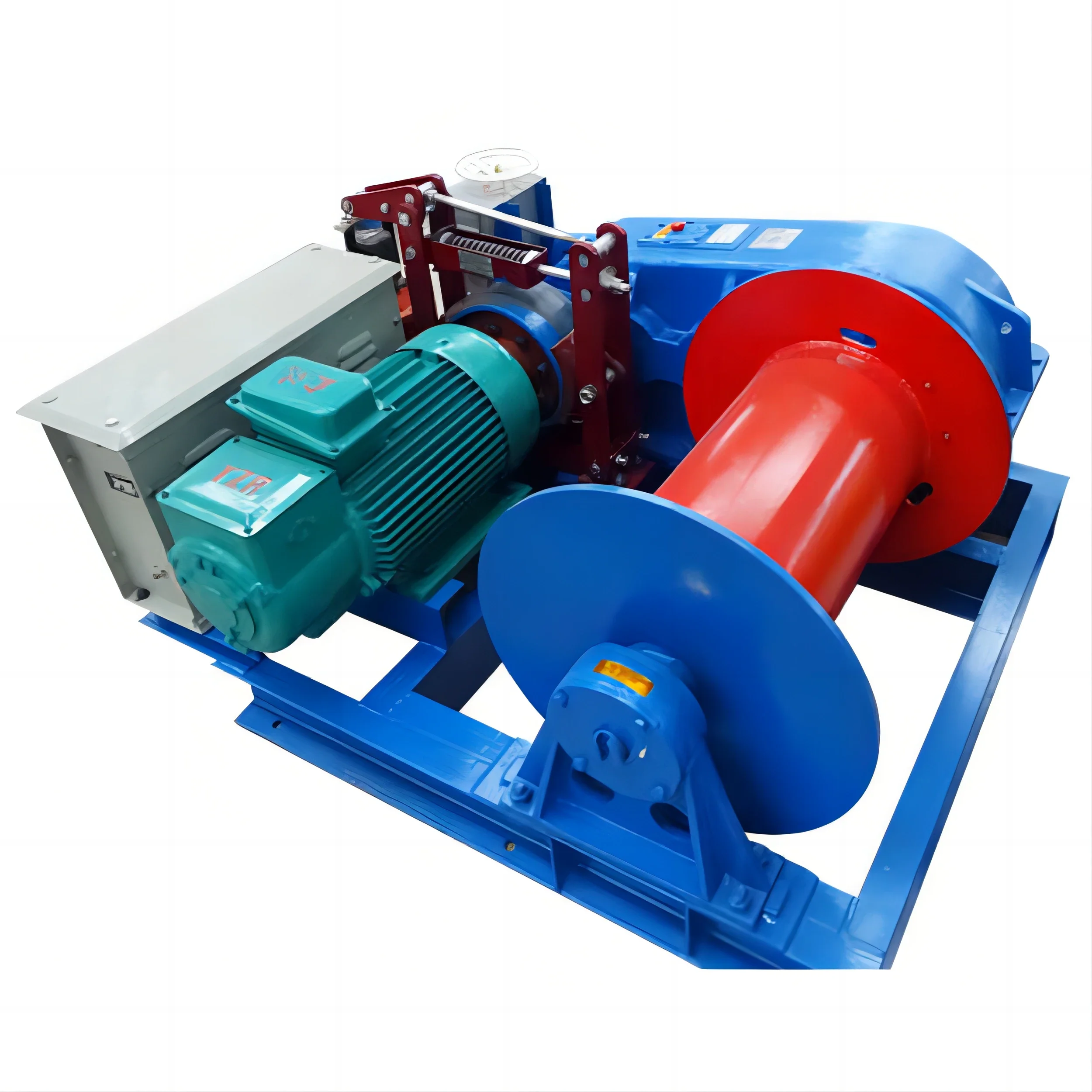 10 Tons, 20  50  Gas-powered Cable Pullers, Electric Winches, Tower Installation Tools of Various Sizes