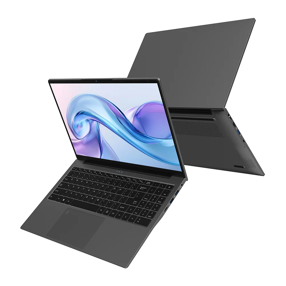 Laptop com tela IPS de 15,6 polegadas AMD Ryzen ™   7 5825U Gaming Laptop 2 * DDR4 MAX 64GB 2 * SSD Windows11 Notebook de escritório com impressão digital