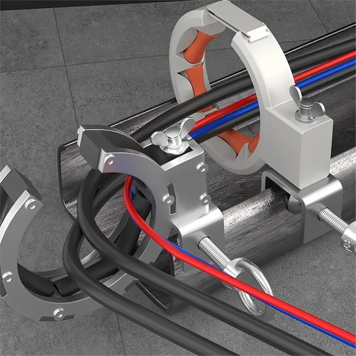New Arrival@@ Fashion  Adjustable Cable Tray Laying Pulley for Woodworking - High Hardness, Wear-Resistant A