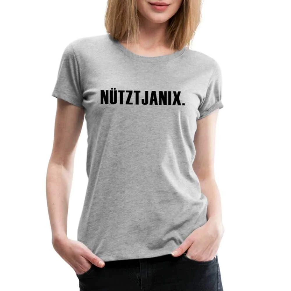 Women'S Premium T Shirt Funny Saying Low German North Useless