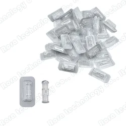 Transparent Coupler Luer clear coupler Clear Female to Female Coupler Luer Syringe Connector thread conversion straight through