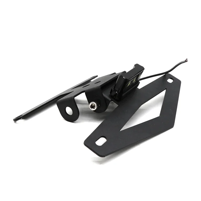 

Motorcycle Rear License Plate Holder License Plate Holder Metal With Led Light For Benelli 752S