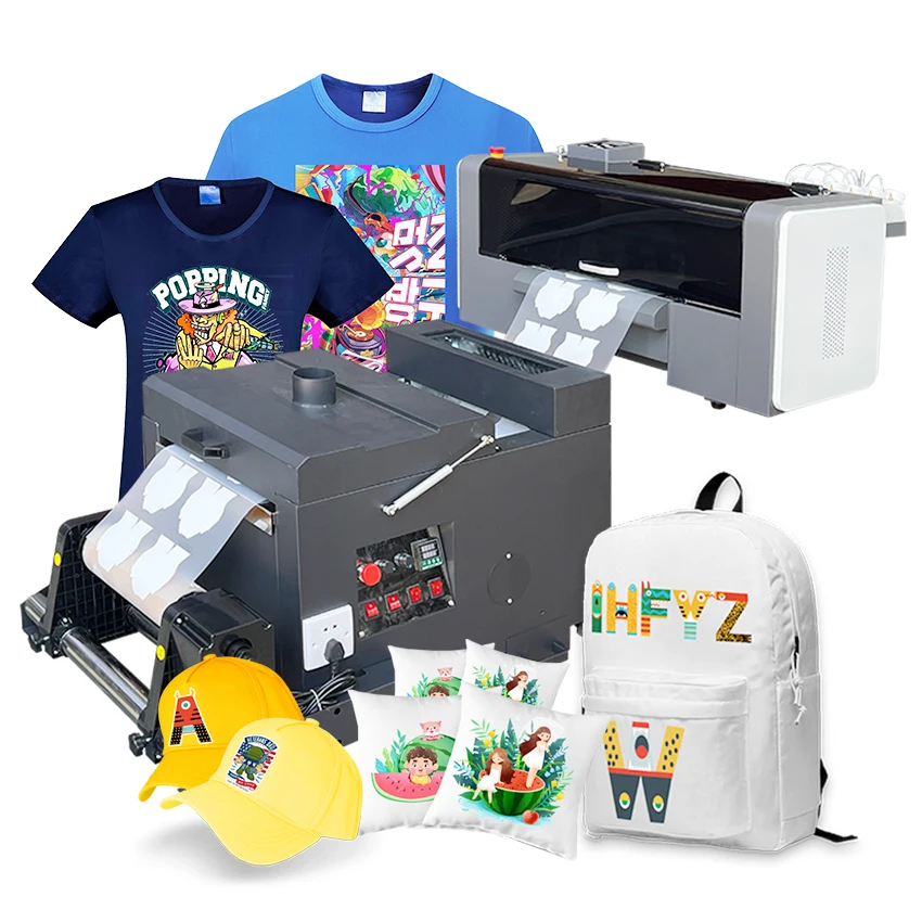 Factory Price Heat Transfer T-shirt Bag Shoes Print Head XP600 DTF Printer New Arrival A3 Size Inkjet Printer Dtg Printer AUPLEX